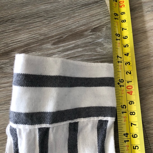 Alexander Jordan pinstripe long button up shirt tunic - Picture 4 of 9